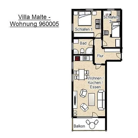 Malte 5 Apartment *